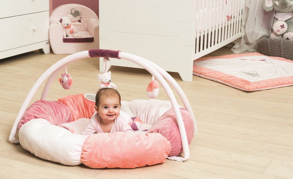 Tapis Eveil Pouf Adèle et Valentine Tapis Eveil Pouf Adèle et Valentine